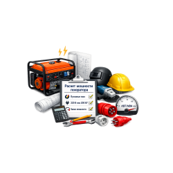 Как рассчитать мощность генератора