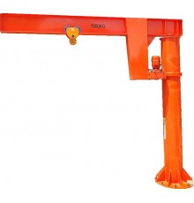 Кран консольный поворотный электрический TOR JIB г/п 1000 кг, высота 3 м, стрела 3 м