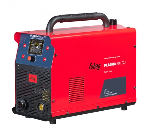 Аппарат воздушно-плазменной резки FUBAG PLASMA 80 LCD, 80 А, рез до 28 мм