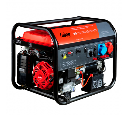 Бензиновый генератор FUBAG BS 7500 XD ES DUPLEX