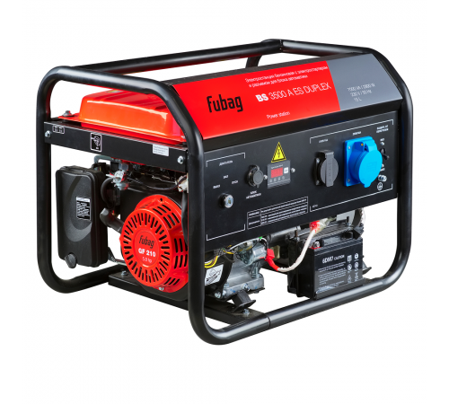 Бензиновый генератор FUBAG BS 3500 A ES DUPLEX
