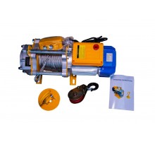 Алюминиевая лебёдка TOR TSA 300/600 кг, 220 В, 40/20 м