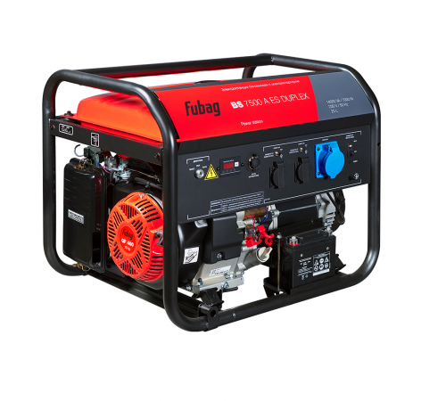 Бензиновый генератор FUBAG BS 7500 A ES DUPLEX