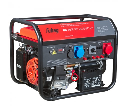 Бензиновый генератор FUBAG BS 8500 XD ES DUPLEX