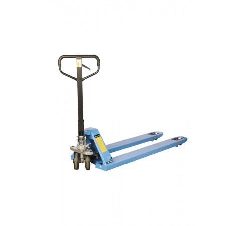 Длинновильная тележка TOR RHP 1500 мм 2500 кг, резиновые колеса