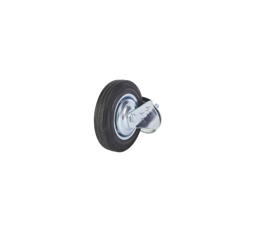 Колесо поворотное SCt 63 160 мм резина с болтом (F)