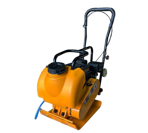 Бензиновая прямоходная виброплита TOR C-55 Loncin (55 кг, 15кН, бак, колеса)