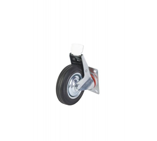 Колесо поворотное резина SCb 63 160 мм с тормозом (F)