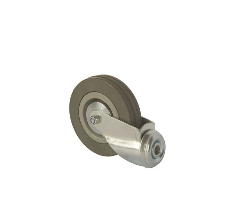 Колесо аппаратное поворотное SChg 55 125 мм под болт (F)