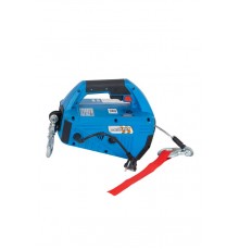 Переносная электрическая лебедка TOR SQ-01 220 В, 450 кг, канат 4,6 м