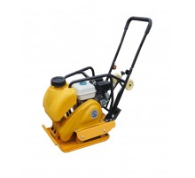 Виброплита 65 кг, 15 кН (Loncin), бак, колесный комплект TOR C-60Т