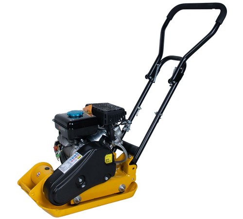 Виброплита 45 кг, 8,5кН (Loncin) без бака, коврик, колесный комплект TOR T-50
