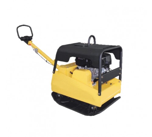 Бензиновая гидравлическая виброплита TOR CHR-500 PRO Loncin (570 кг, 60 кН, чугунная плита)