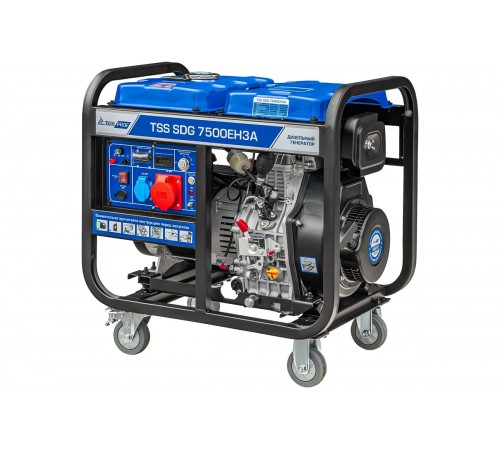 Дизель генератор TSS SDG 7500EH3A