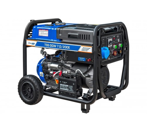 Бензиновый сварочный генератор TSS PROF GGW 7.0/200E