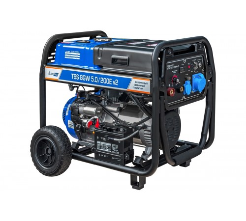 Бензиновый сварочный генератор TSS PROF GGW 5.0/200E v2