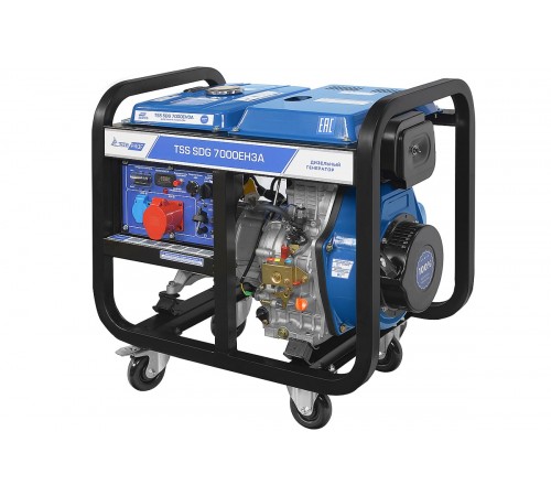Дизель генератор TSS SDG 7000EH3A
