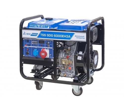 Дизель генератор TSS SDG 6500EH3A